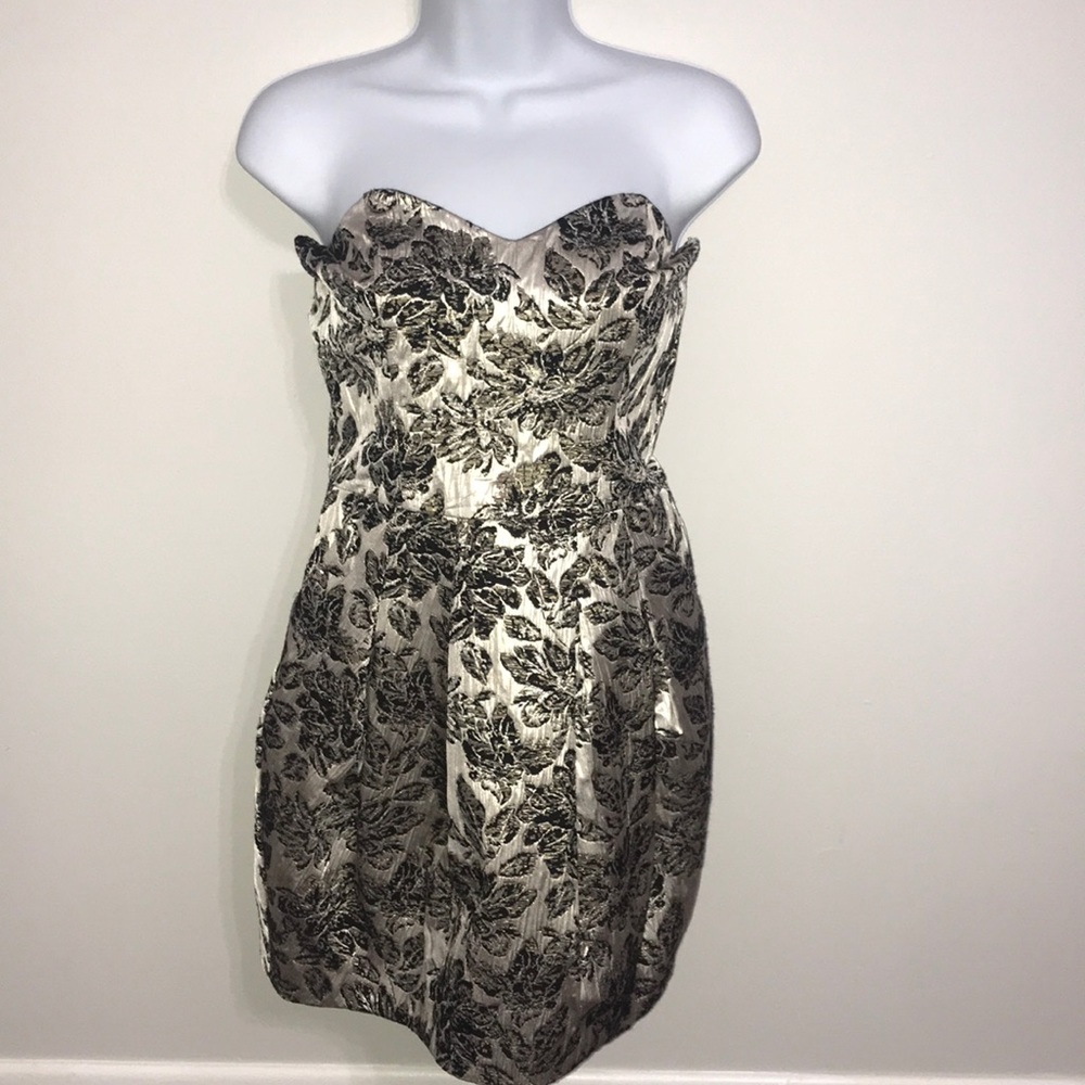 SOLD- Strapless Dress
